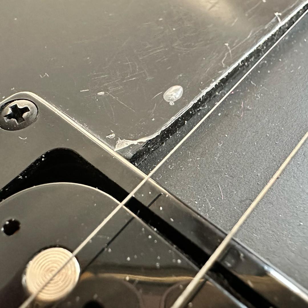 美品 Epiphone Goth Les Paul Studio Black