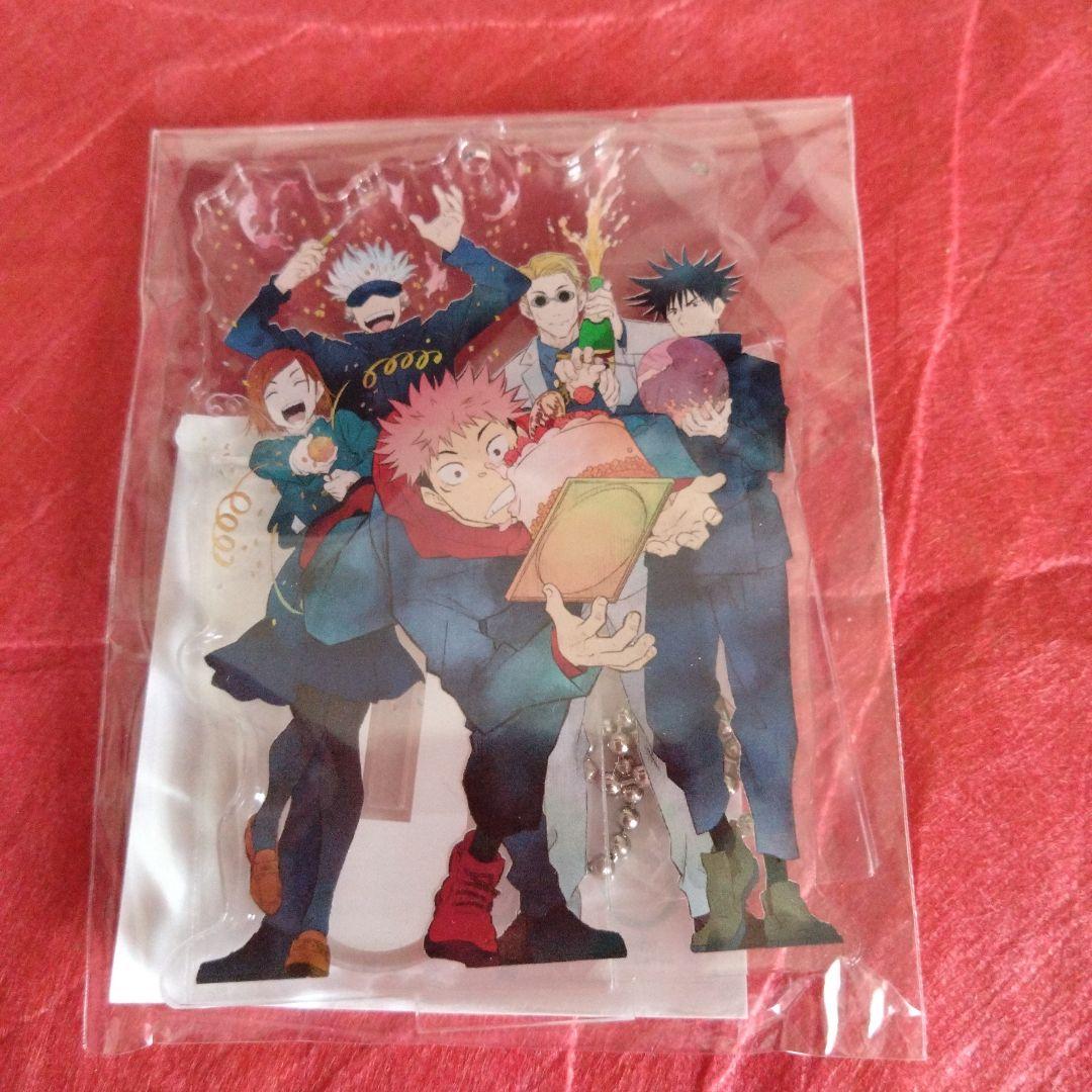 ◇虎杖悠仁　BIRTHDAY　クリアファイル　缶バッジ　アクキースタンド