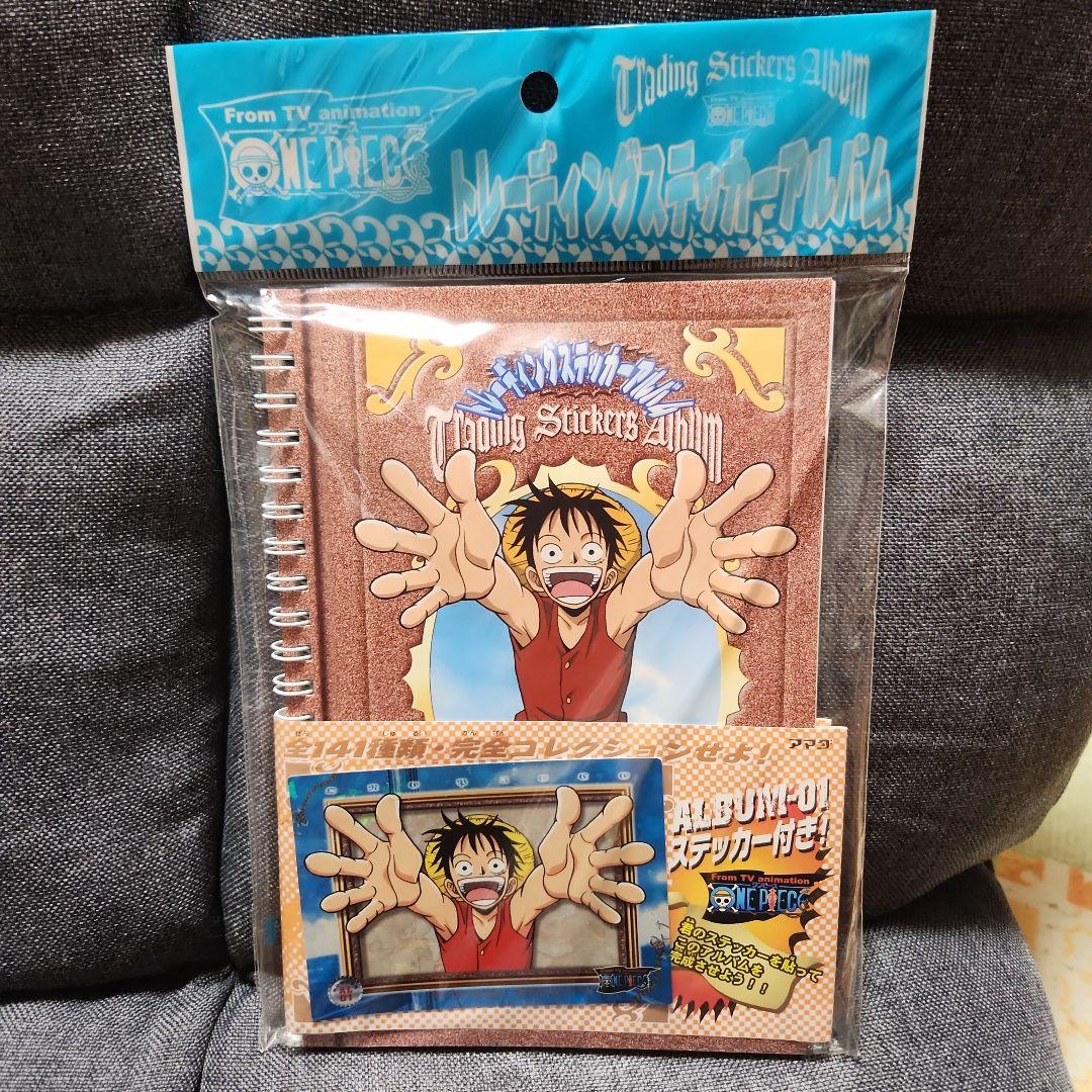 【超希少】ワンピース トレーディングステッカーアルバム 2000年 アマダ