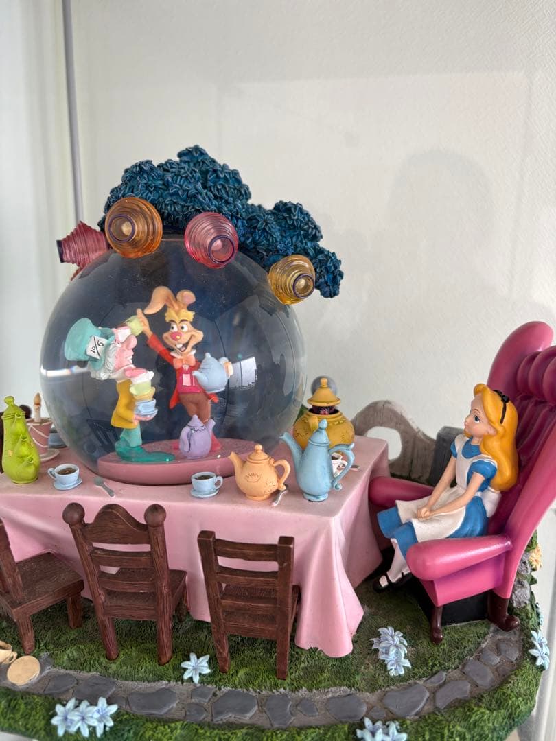 不思議の国のアリス スノードーム　オルゴール動作確認済