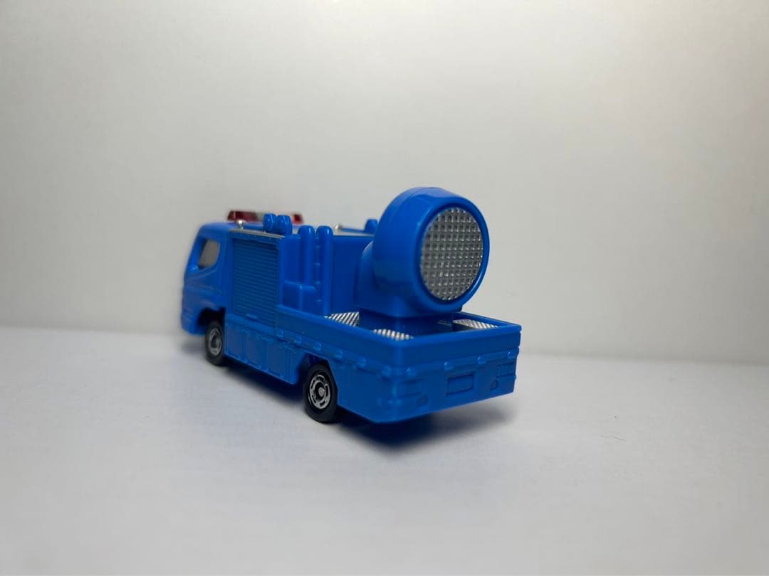 トミカ 三菱キャンター大型ブロワー車（青）トミカ博限定非売品