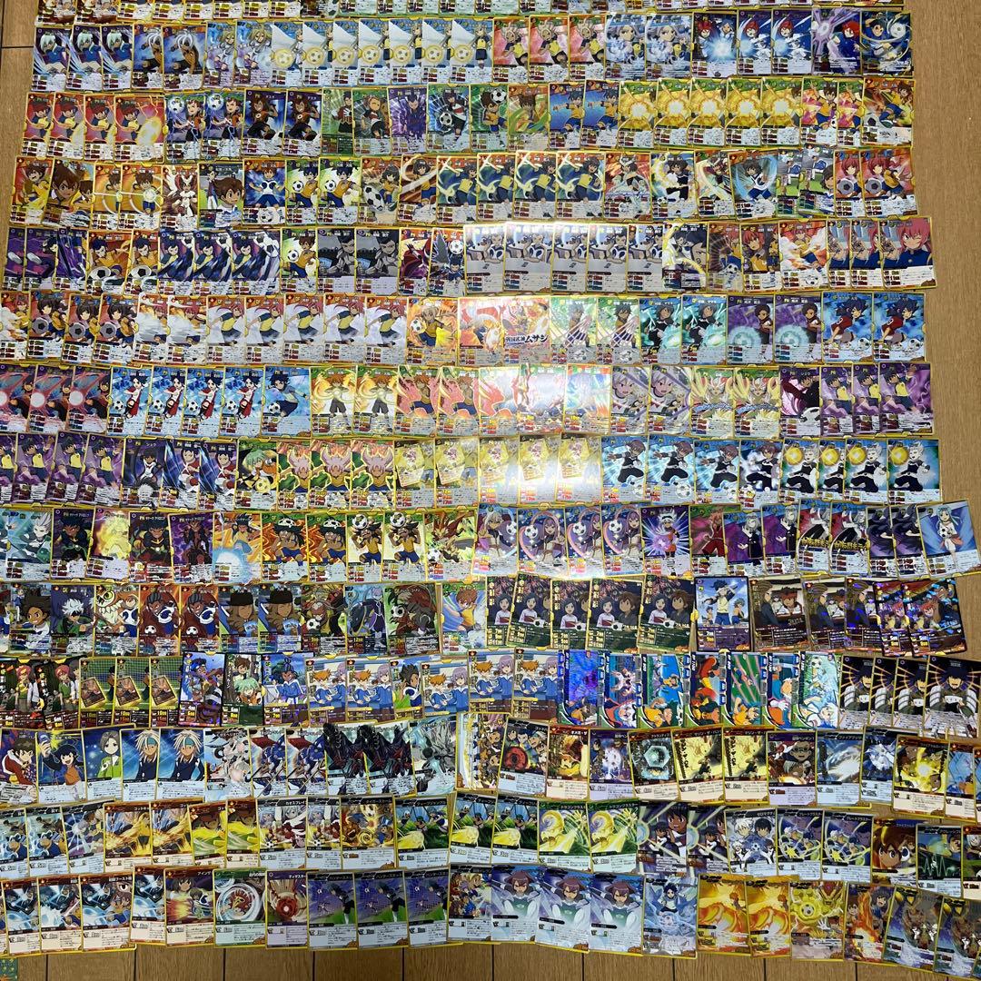 イナズマイレブン トレーディングカード まとめ売り 約300枚 SR多数