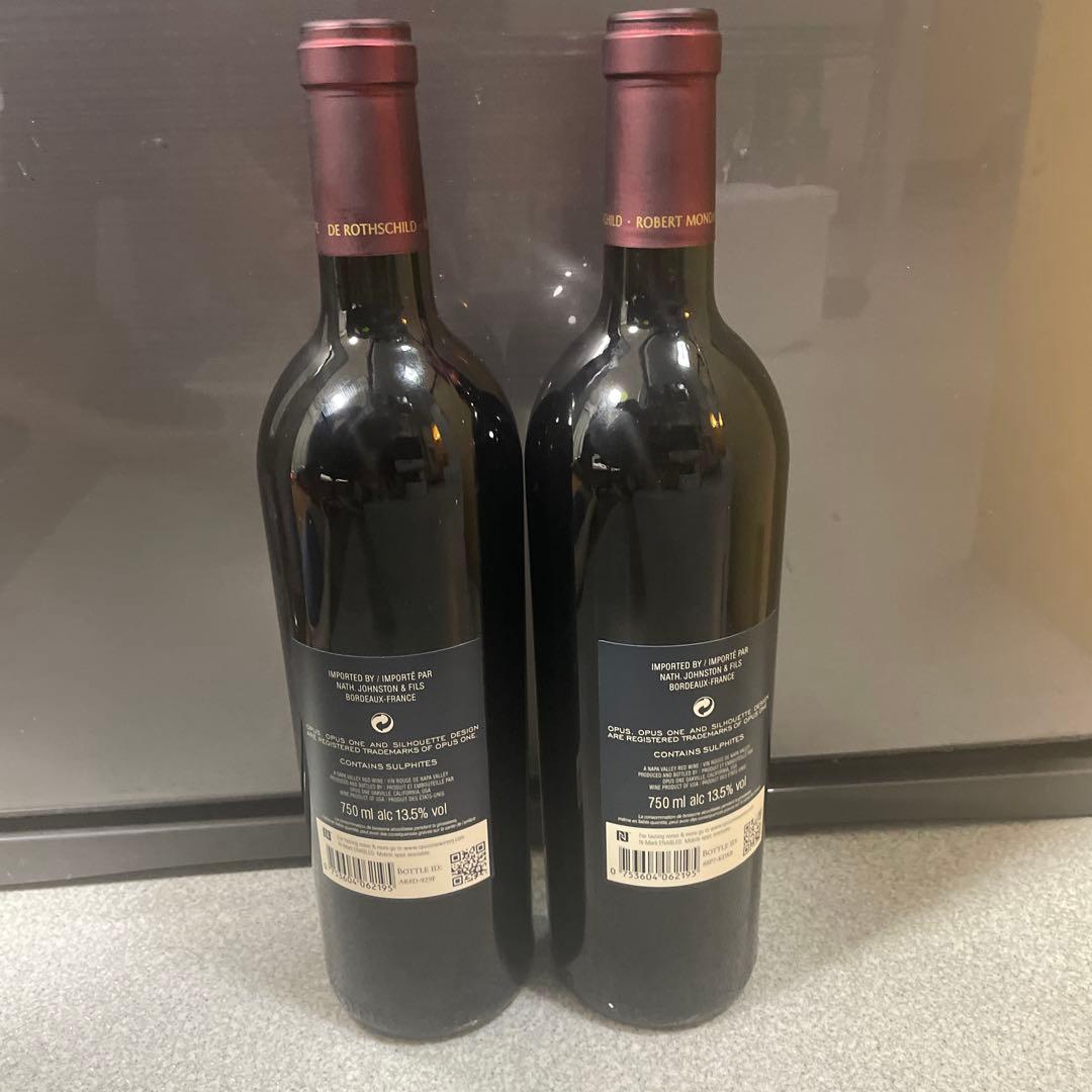 2本 750ml Opus One オーパスワン 2019 750ml（15）