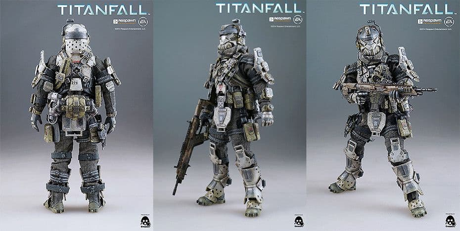 ※パイロット threezero タイタンフォール 1/12スケール