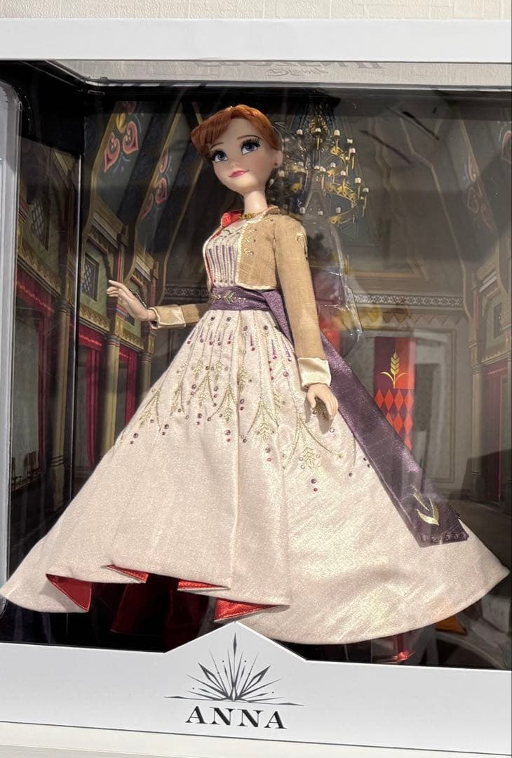 ディズニー アナと雪の女王 SAKSリミテッドドール アナ＆エルサ LE1000