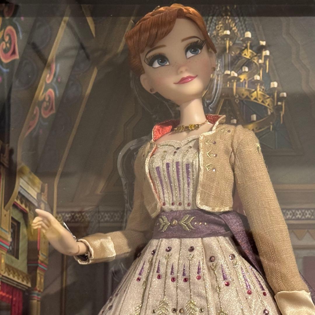 ディズニー アナと雪の女王 SAKSリミテッドドール アナ＆エルサ LE1000
