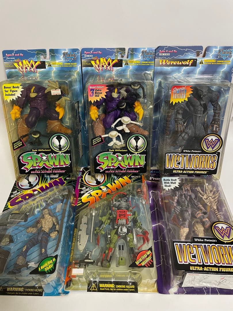 スポーン　Spawn WETWORKS フィギュア　まとめて　マックス