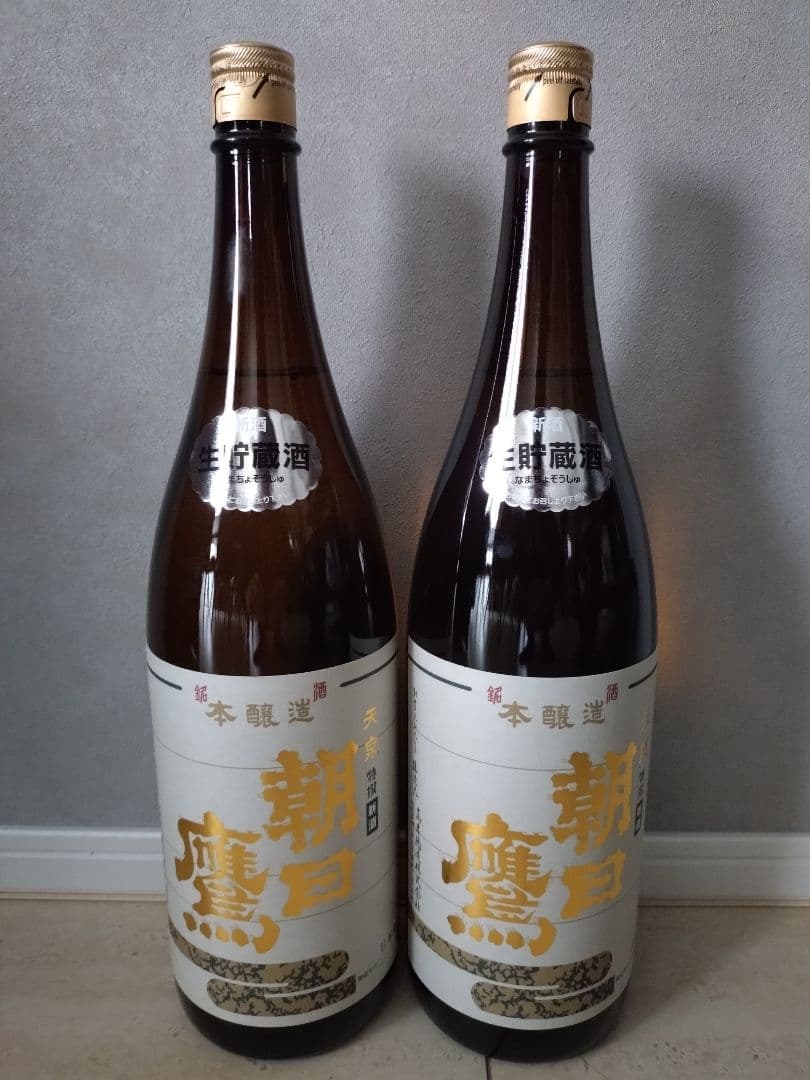 朝日鷹 生貯蔵酒 新酒 1800ml 2本セット 2026.1月詰