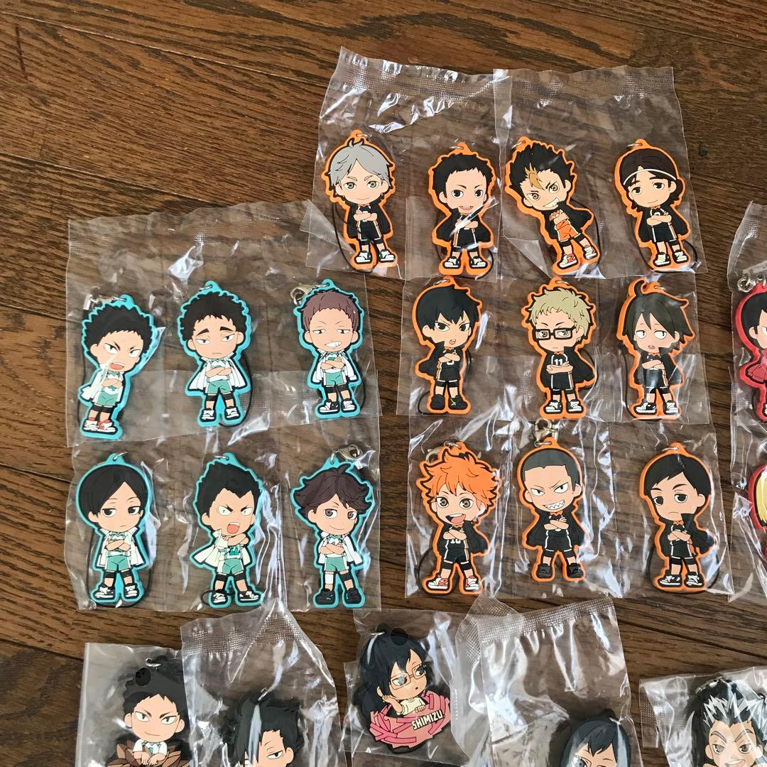 値下げ❤新品未開封★ハイキュー ラバーストラップ115コ　景品　一番くじラバスト