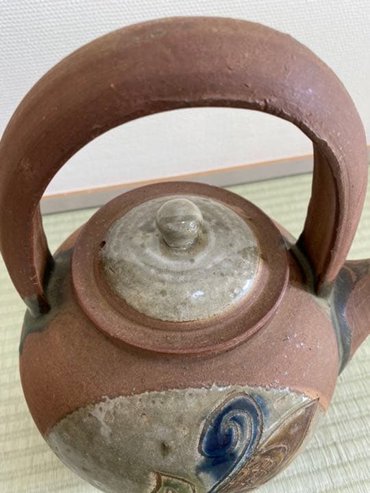 ⏬値下⏬大型急須★上江洲茂生★沖縄やちむん