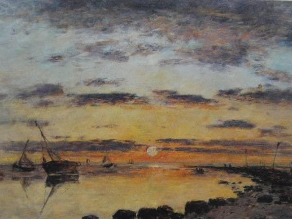 ウジェーヌ・ブーダン、LE HAVRE-LE RIVAGE AU COUCHER