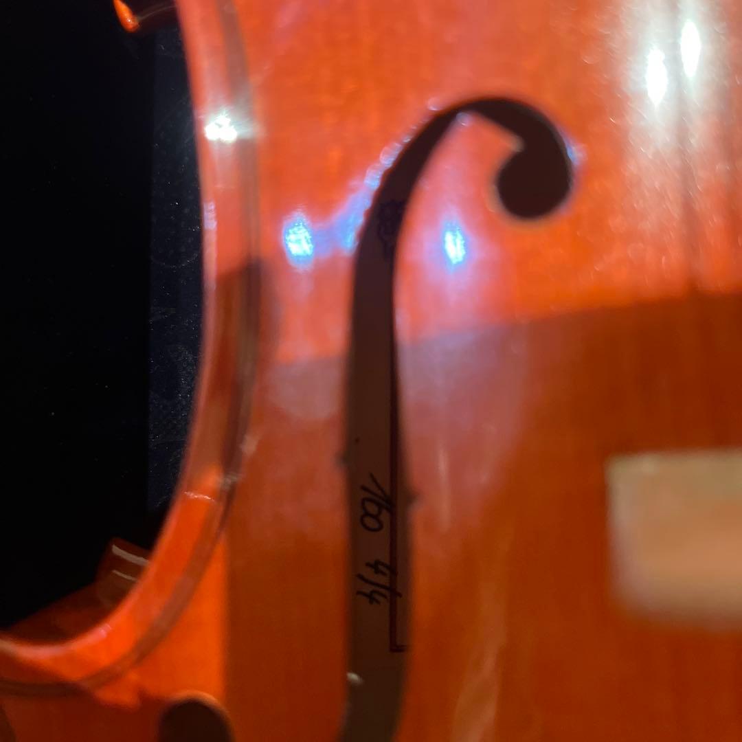 チェコ製 J.J.ドボルザーク バイオリン 4/4 弓、新品ケース付　美品