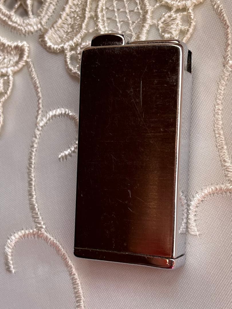 昭和レトロ　ヴィンテージ　コンパクト　ミラー　化粧鏡　ライター型香水スプレー