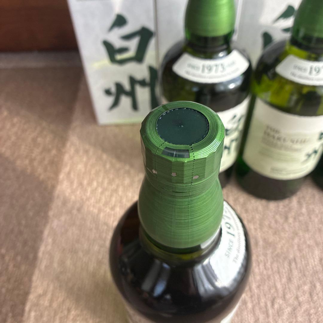 白州　700ml　4本セット　100周年記念　アニバーサリー　化粧箱付き