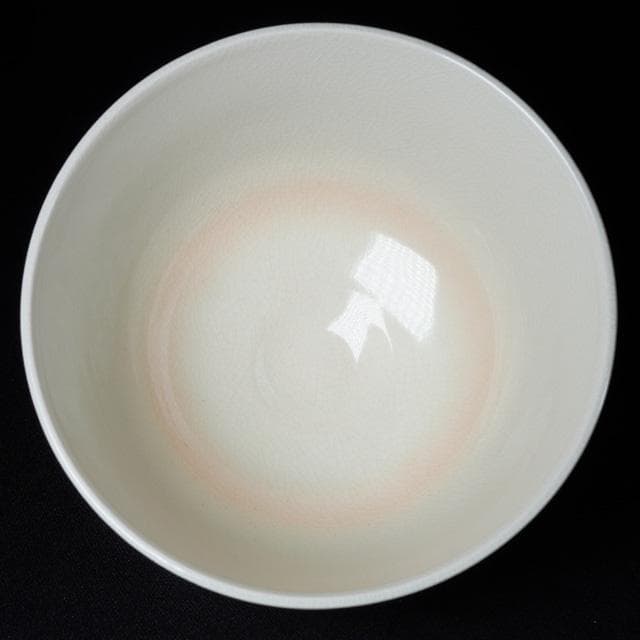 小峠丹山(葛芳)　 火焔太鼓之絵茶碗　共箱　茶道具　京焼　雅楽 平安時代