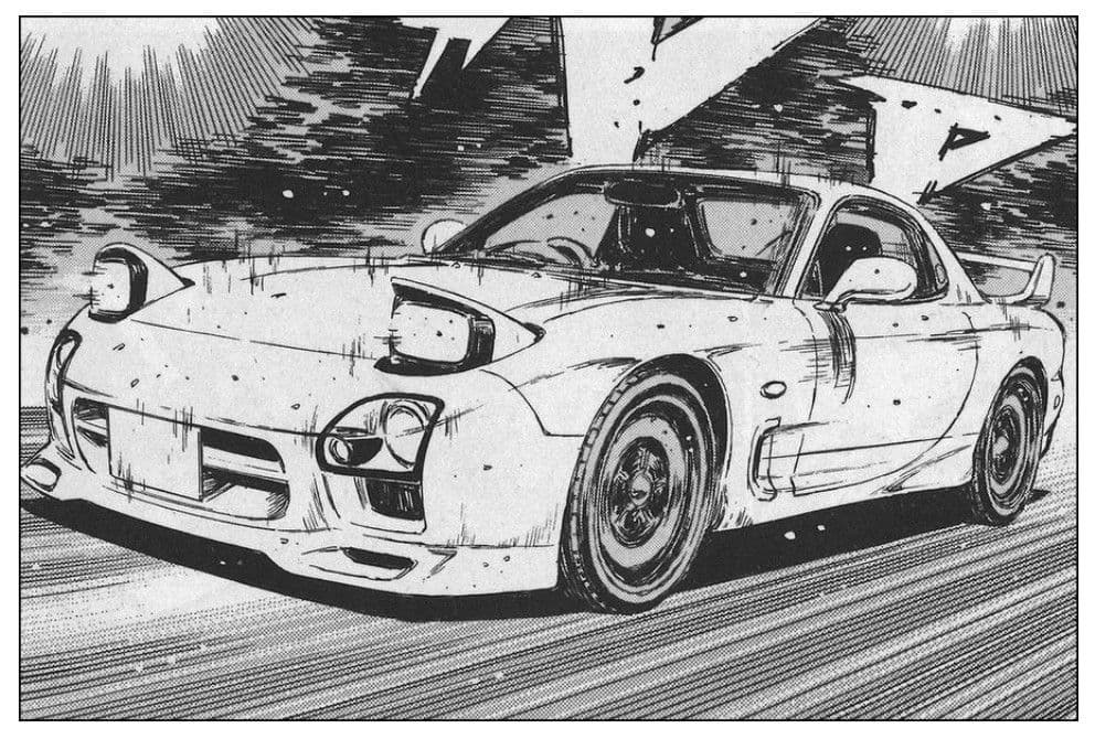 ポーラーマスター　1/18　マツダ　RX-7　マツダスピード　頭文字D