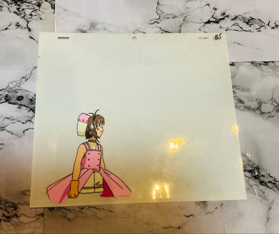 カードキャプターさくら　セル画　さくらちゃん　知世ちゃん　苺鈴ちゃん　3枚セット