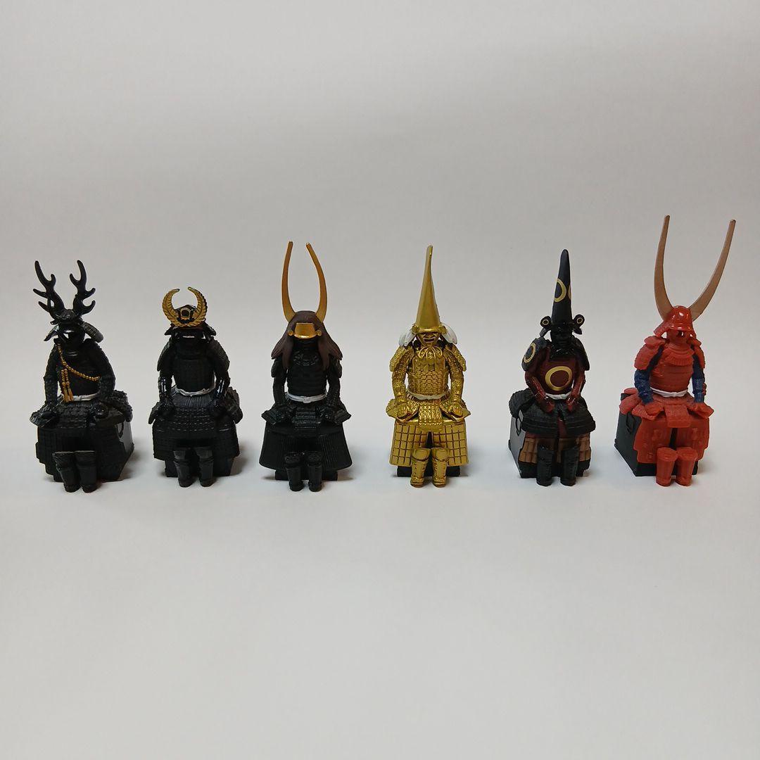 武将コレクション 戦国甲冑大全　6種セット
