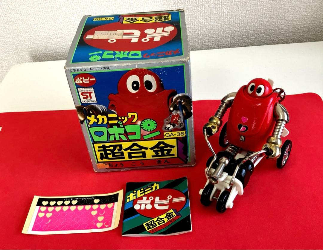当時物　メカニック　ロボコン　超合金　バイクフィギュア　GA-38 箱入