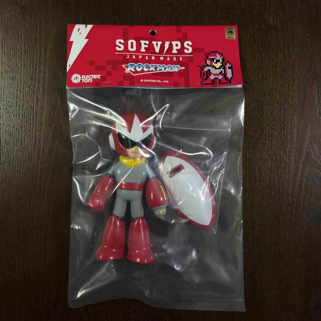 sofvips ブルース ソフビ人形 フィギュア ロックマン
