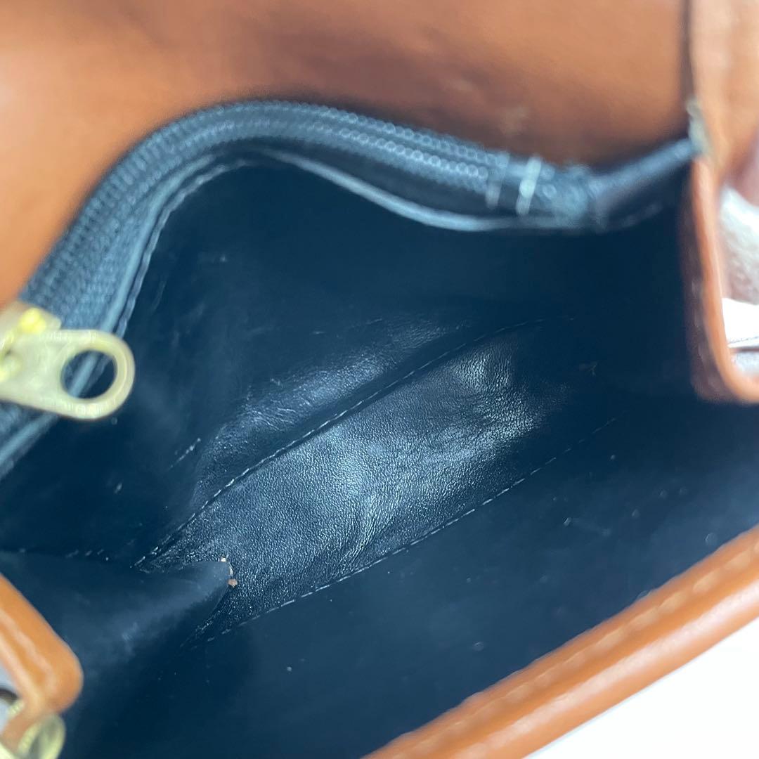 オールドコーチ　ケース　ミニ財布 ブラウン　希少レア