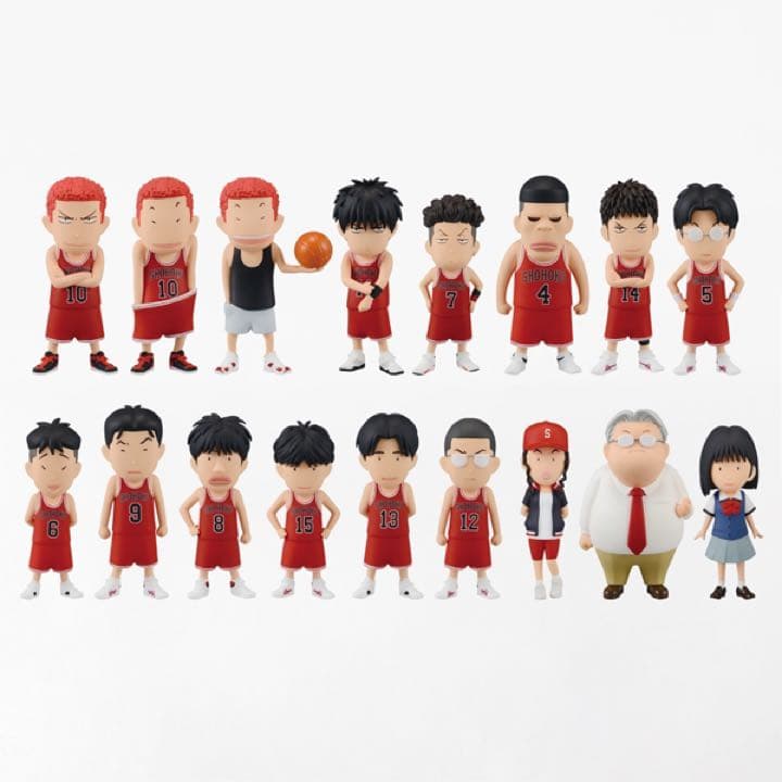 スラムダンク　フィギュアセット　湘北セット