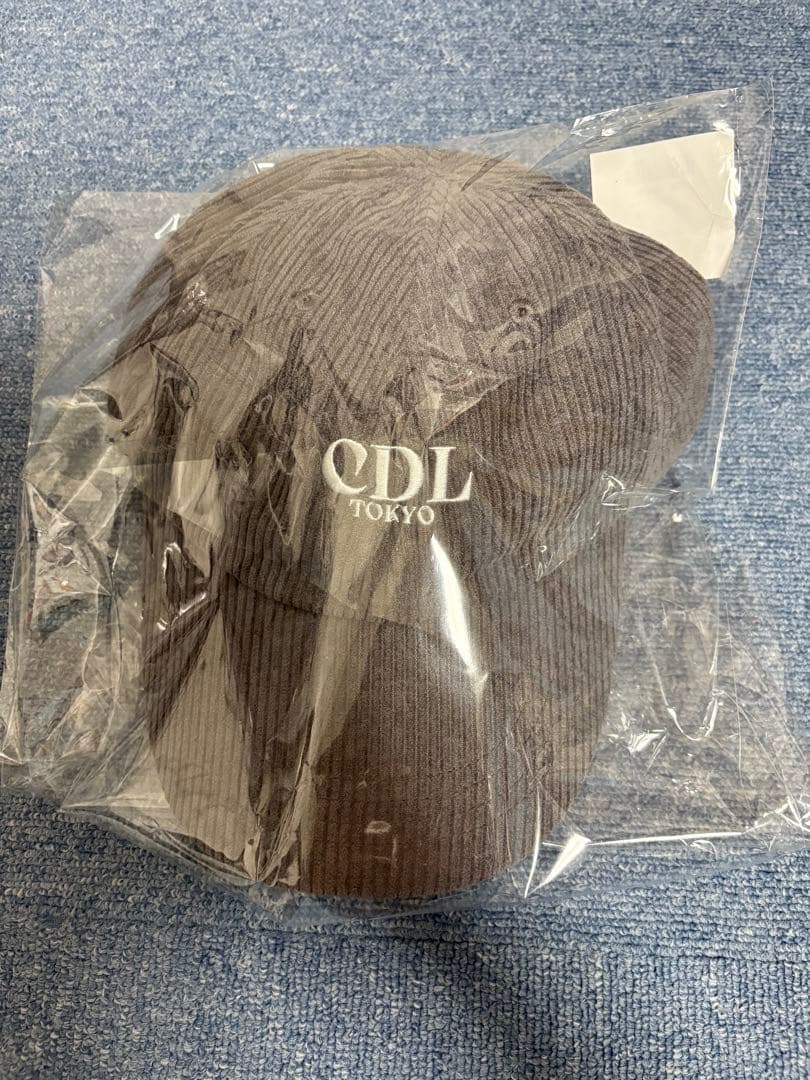 CDL TOKYO コーデュロイキャップ グレー Ｍサイズ