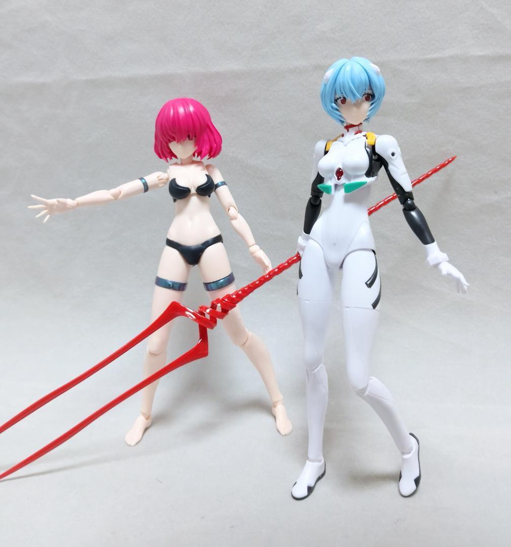 2体セット 完成品 30MP 綾波レイ(プラグスーツVer.) 組立て済
