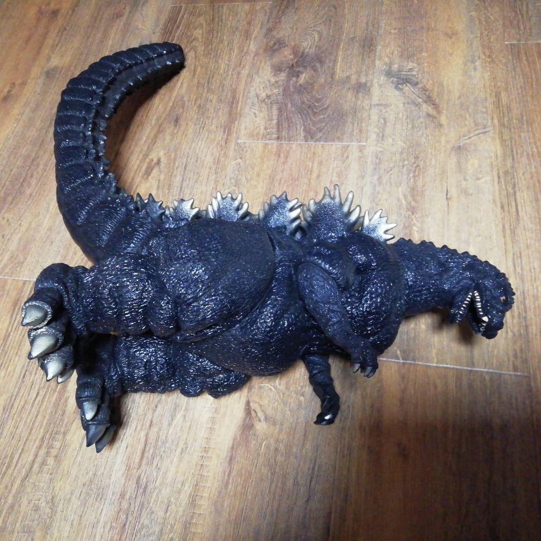 ゴジラ　1991 日本製　特大　ブラック　ビッグフィギュア 約36cm