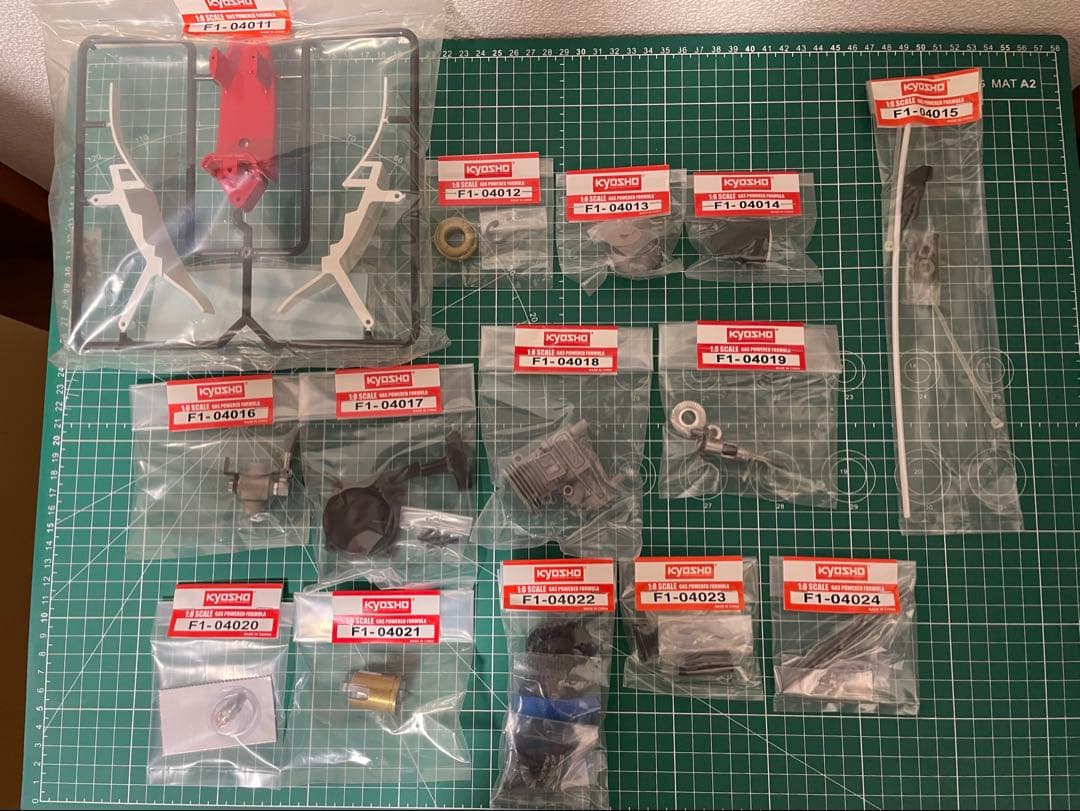 1〜78迄　Kyosho Ferrari F2004 デアゴスティーニ　説明必読