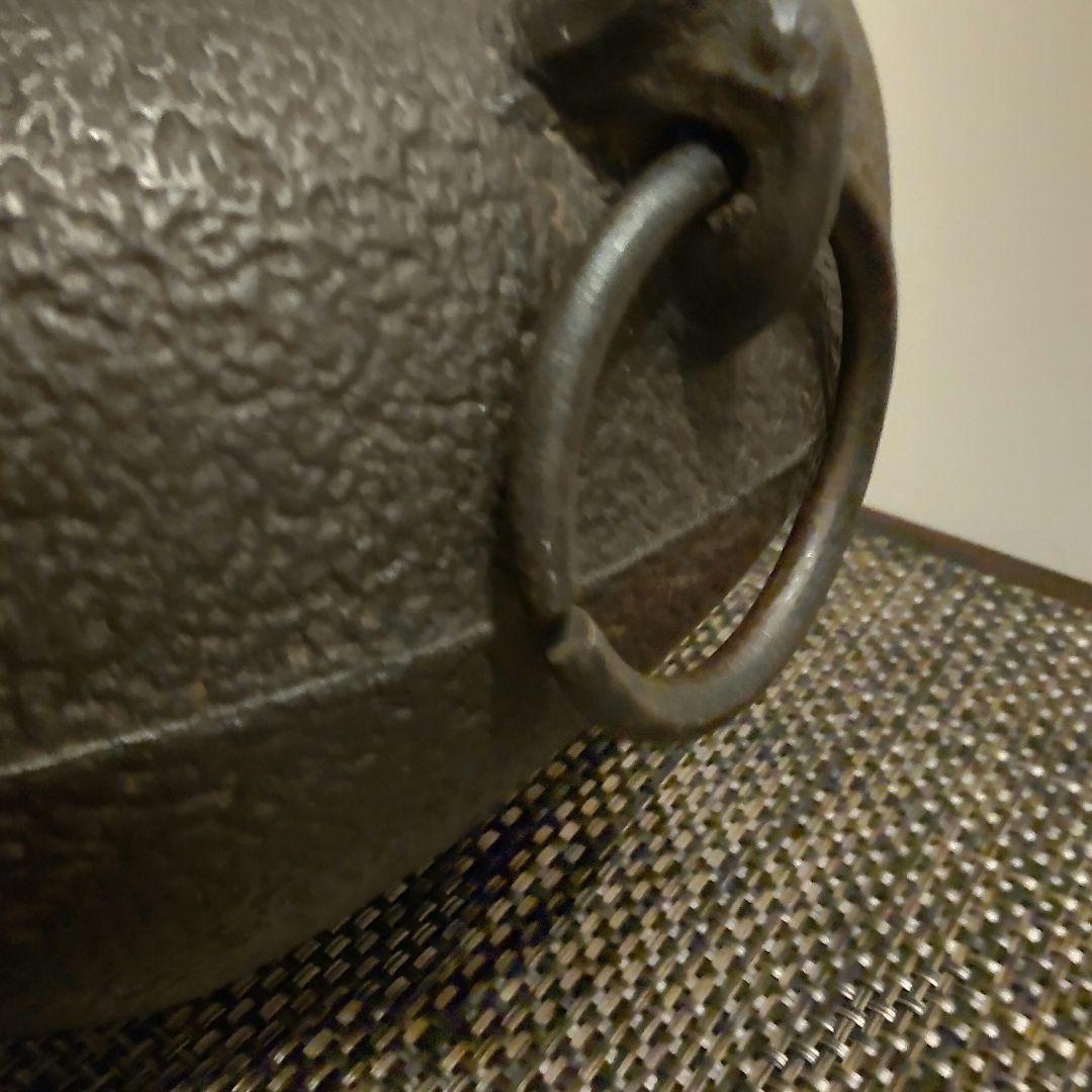茶釜 台付き