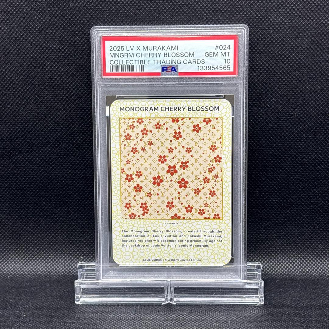 PSA 10 モノグラム チェリーブロッサム #024 村上隆×ルイヴィトン