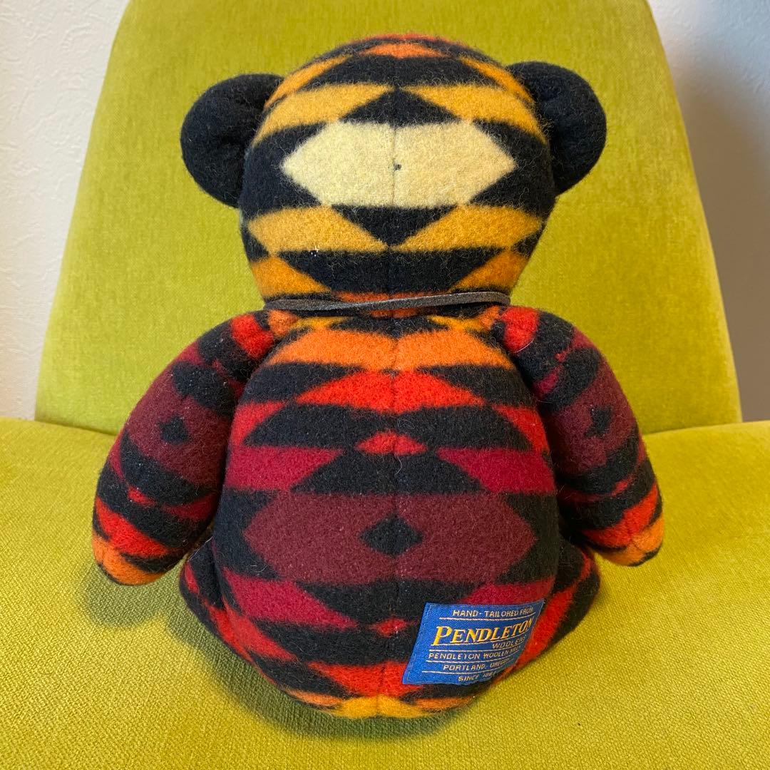 PENDLETON　ペンドルトン　幾何学模様　ベア　ぬいぐるみ　ヴィンテージ