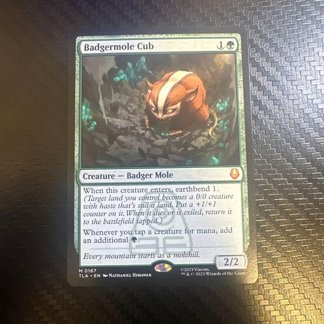 MTG アナグマモグラの仔 英語　2枚セット
