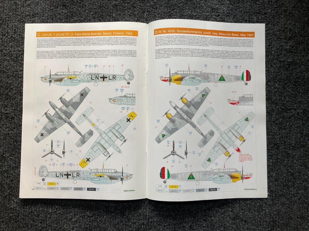航空機・ヘリコプター eduard 1/48 No8203 Bf110E