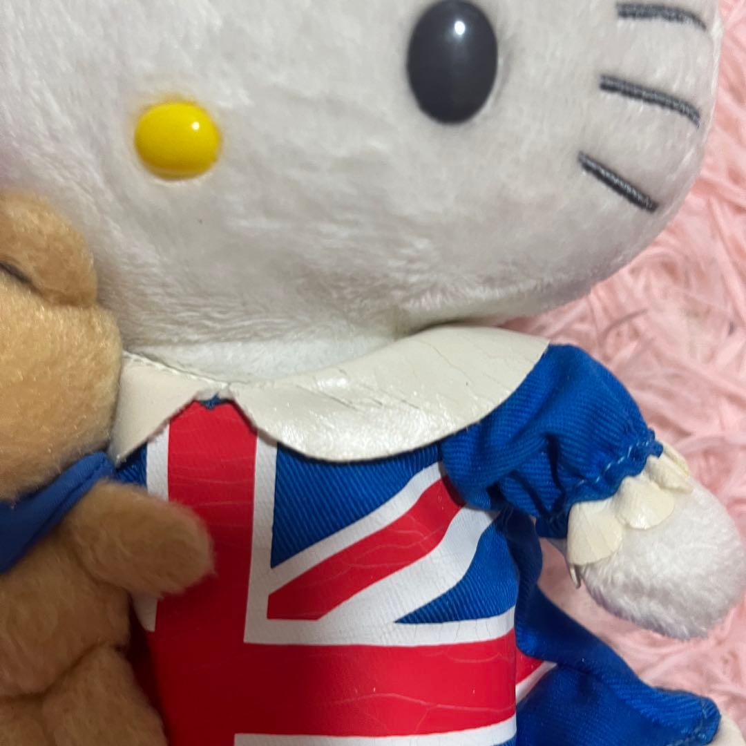 ハローキティ ユニオンジャック ぬいぐるみ タイニーチャム