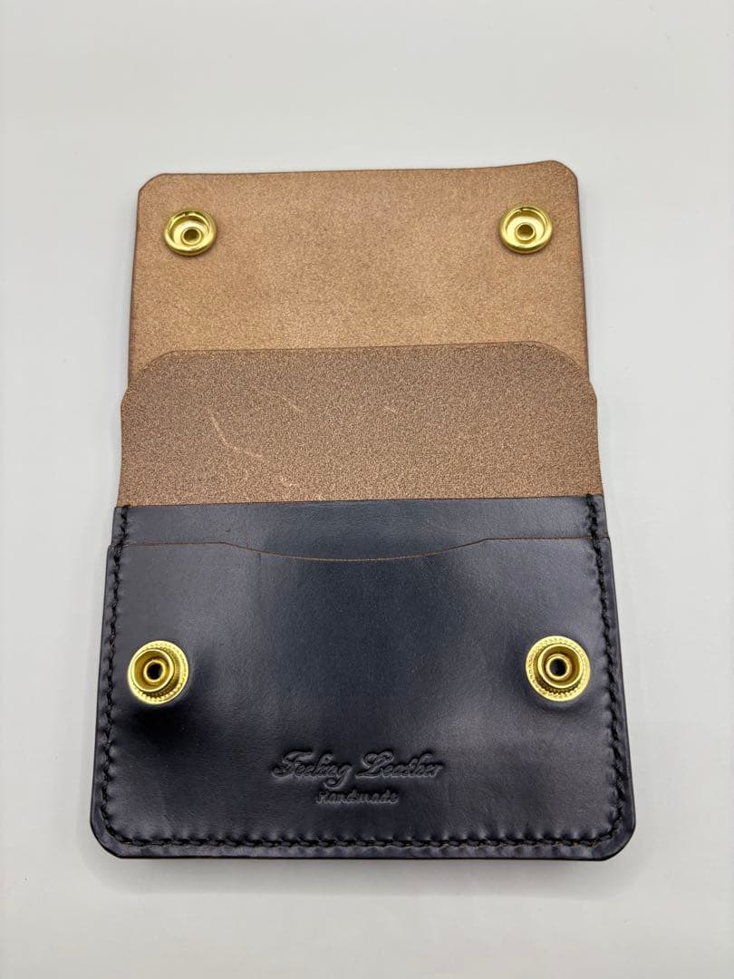 ショートトラッカーウォレット　HORWEEN　クロムエクセル(ホーウィン社)②