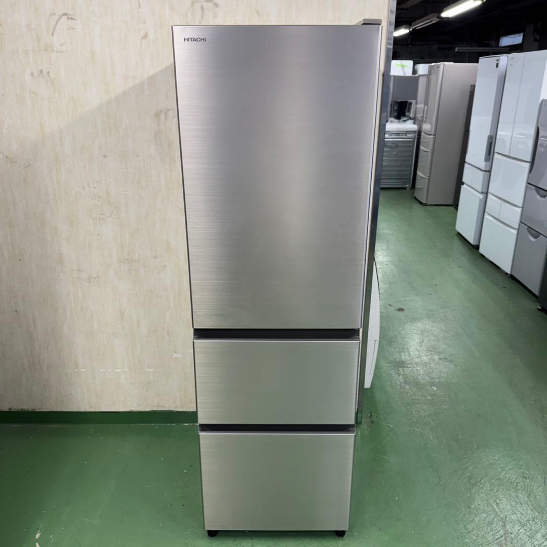 163 日立　大型冷蔵庫　315L 300L以上　小型　家庭用　自動製氷　きれい