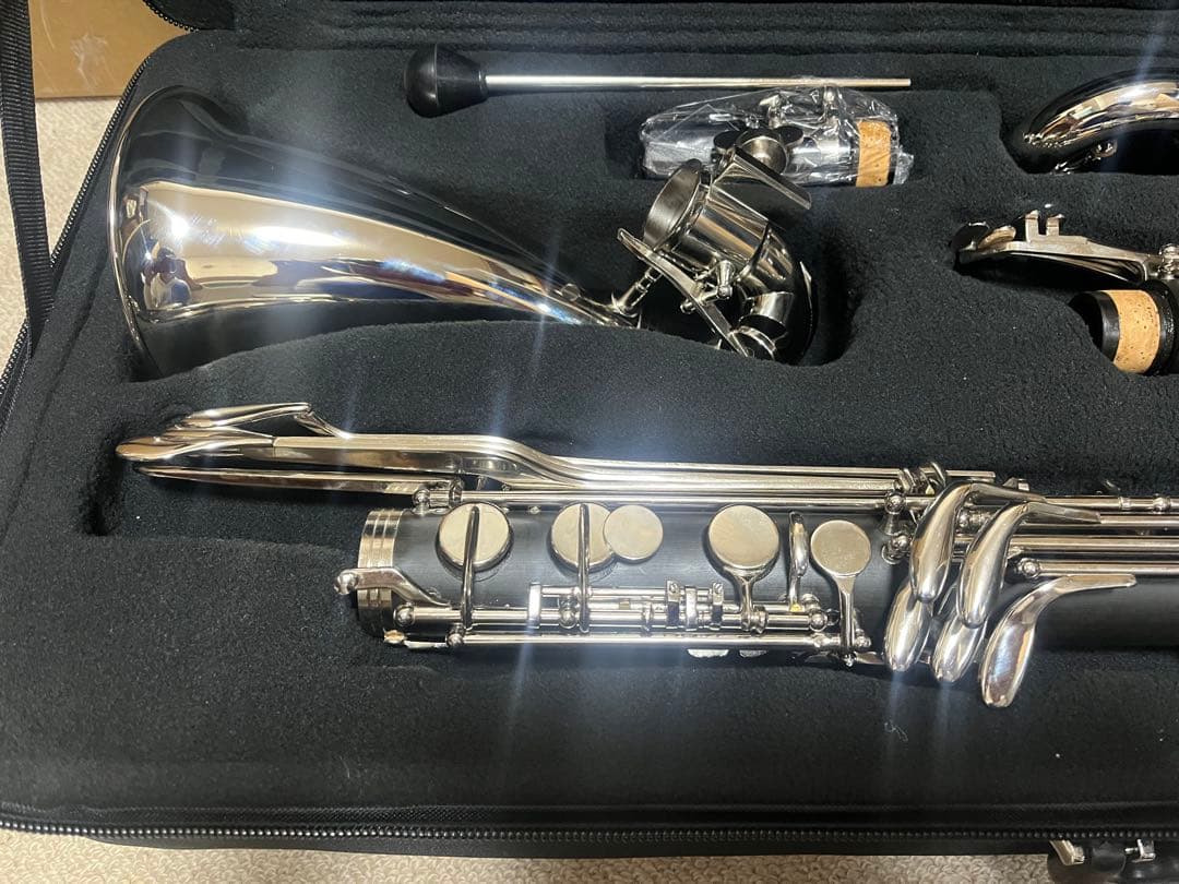 【新品】バスクラリネット LowC 樹脂製