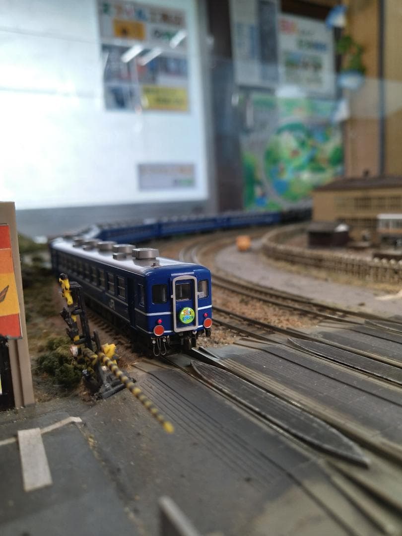 SL北びわこ号 KATO C56 160 ＋ 12系客車