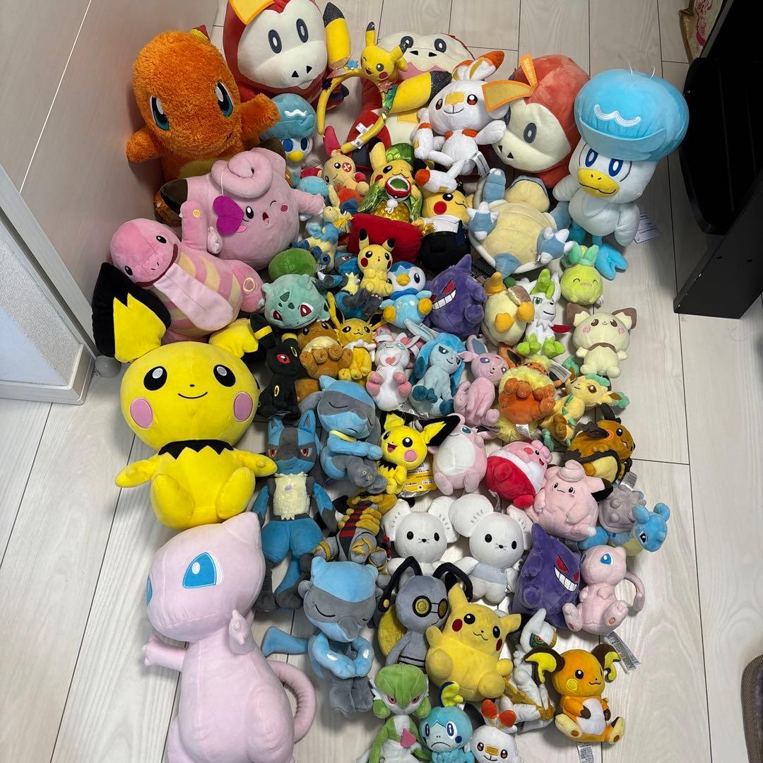 55匹まとめ売り！ pokemon ポケモンセンター ポケモンぬいぐるみ