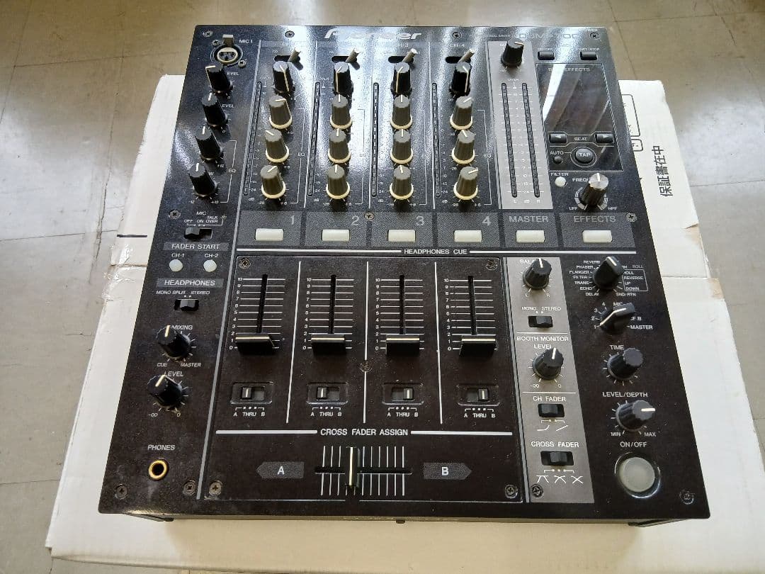 Pioneer DJM-700-K DJミキサー元箱あり