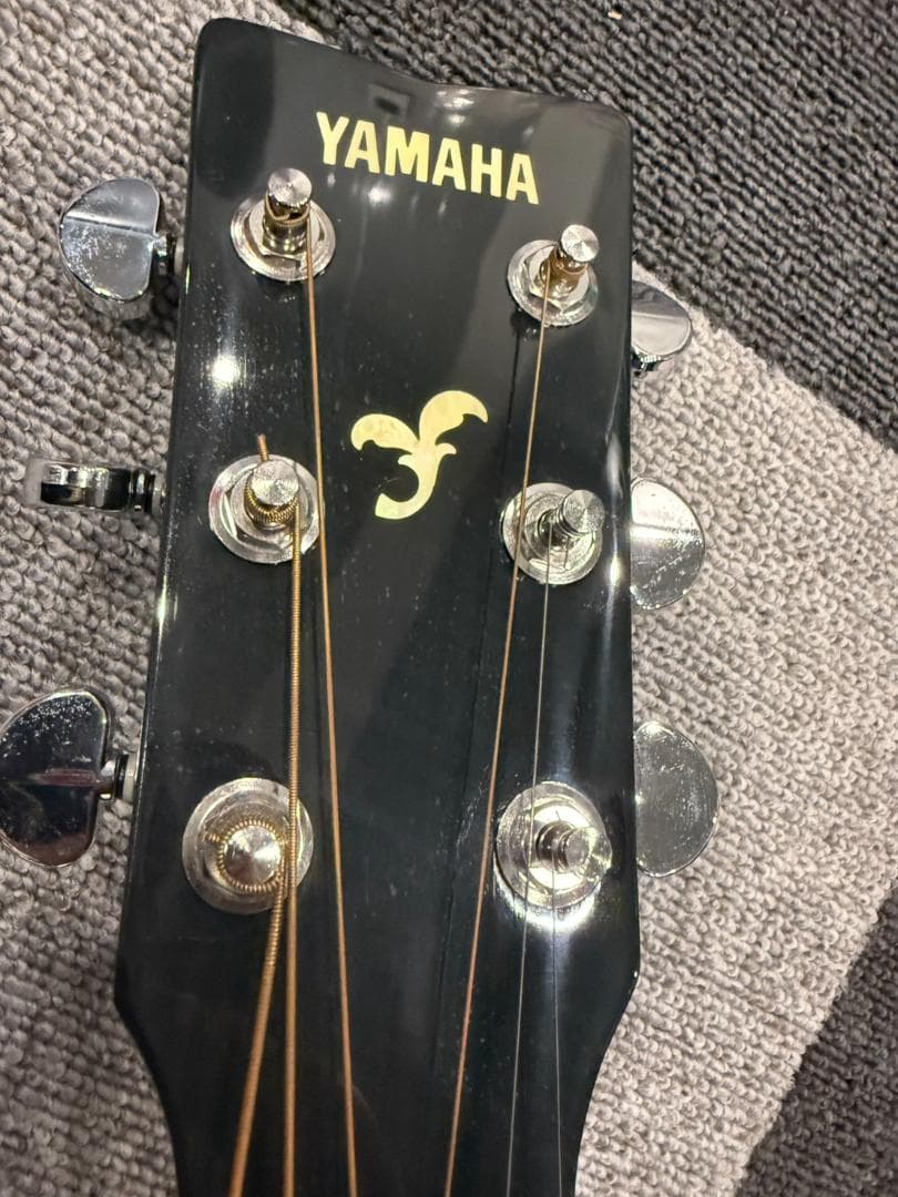 YAMAHA FS720S アコースティックギター ブラック ショルダーケース付