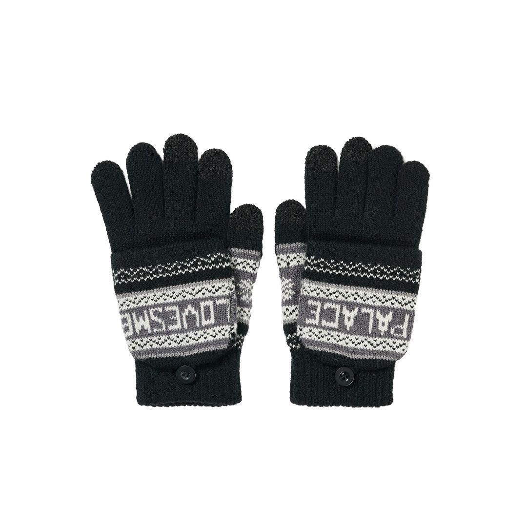 小物 PALACE LOVES ME KNITTED GLOVES