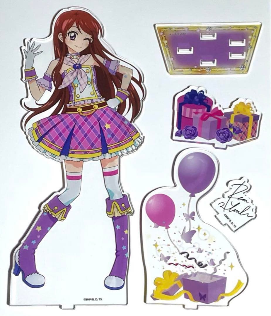 アイカツ アクリルジオラマスタンドオフィシャルショップ限定 紫吹蘭