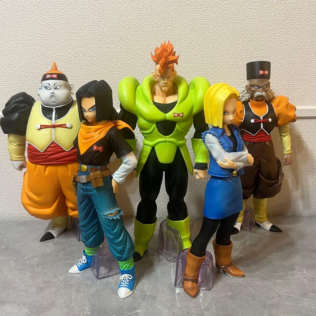 ドラゴンボールZ 一番くじ　セル編　人造人間　5体セット