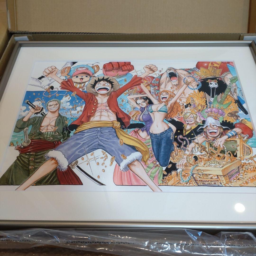 未使用　ワンピース OP　高級複製原画　JF　2011　ジャンプフェスタ
