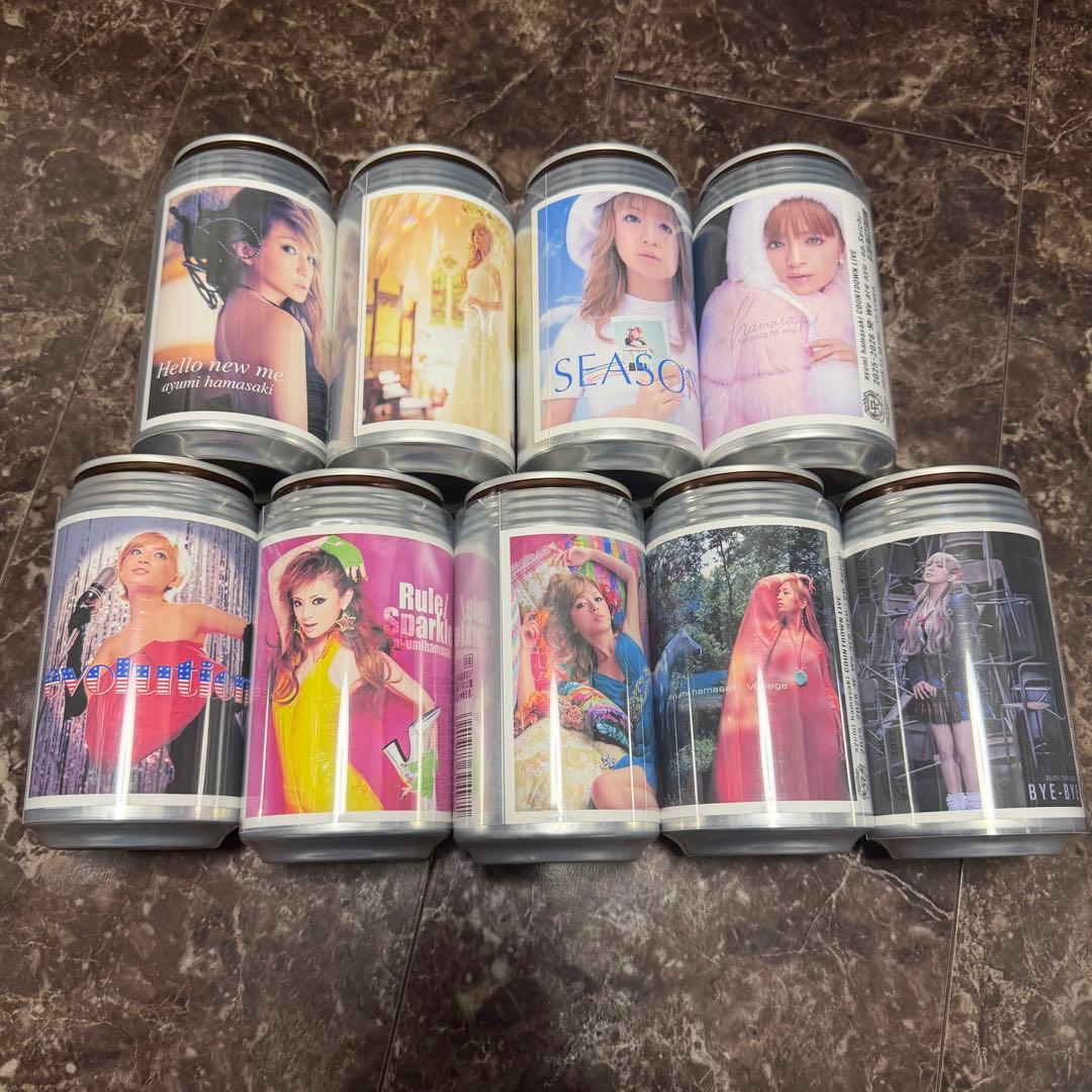 浜崎あゆみ ayu缶 9本セット！