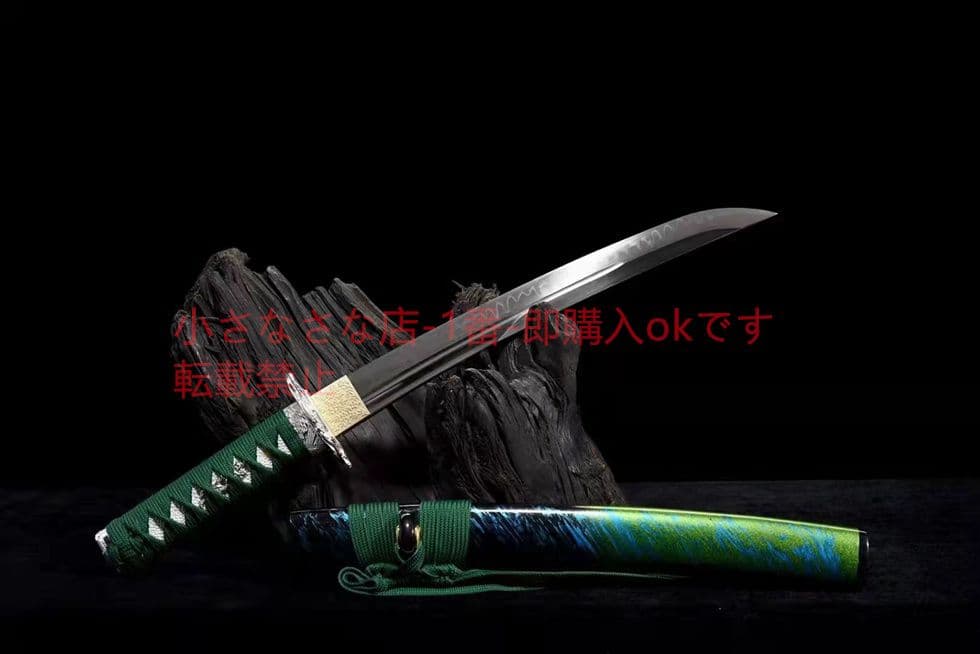 小烏丸『翡翠』武具　刀装具　日本刀　模造刀  肋差   短刀