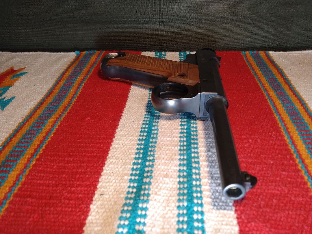 ほぼ未使用！マルシン　南部十四年式　エクセレントHW木グリ！ボルトストップ！